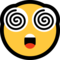 Dizzy Face emoji on Microsoft